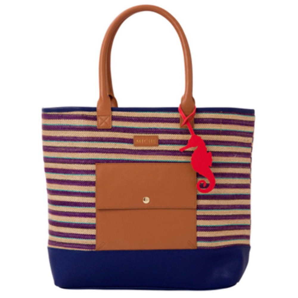 Miche Woven Beach Tote